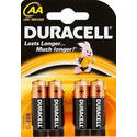 Duracell DURBASLR6P4B Pila Basic Alcalina AA