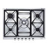 Placa de Gas Natural Smeg SE70SGH-5 Inox