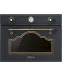 Microondas Smeg SF-4750-MAO Antracita 7 Funciones