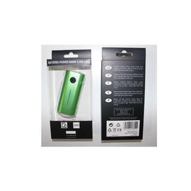 Batería Powerbanks Vivanco 76820 5200MAH Polimero Verde 