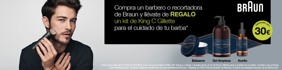 Promoción Braun Gillette